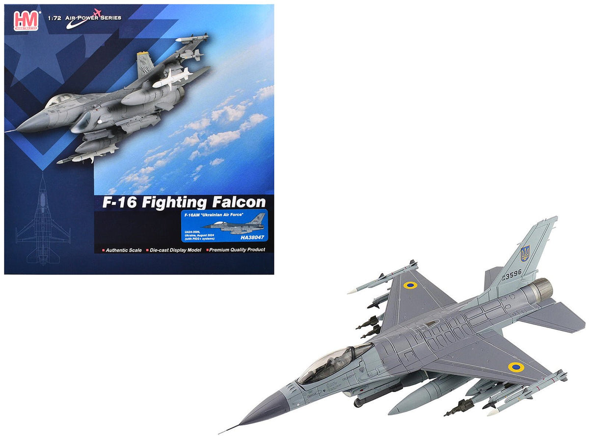 Rapid Vehicles Lockheed F-16AM Fighting Falcon Fighter Aircraft "UA24-3596 Pylon Integrated...