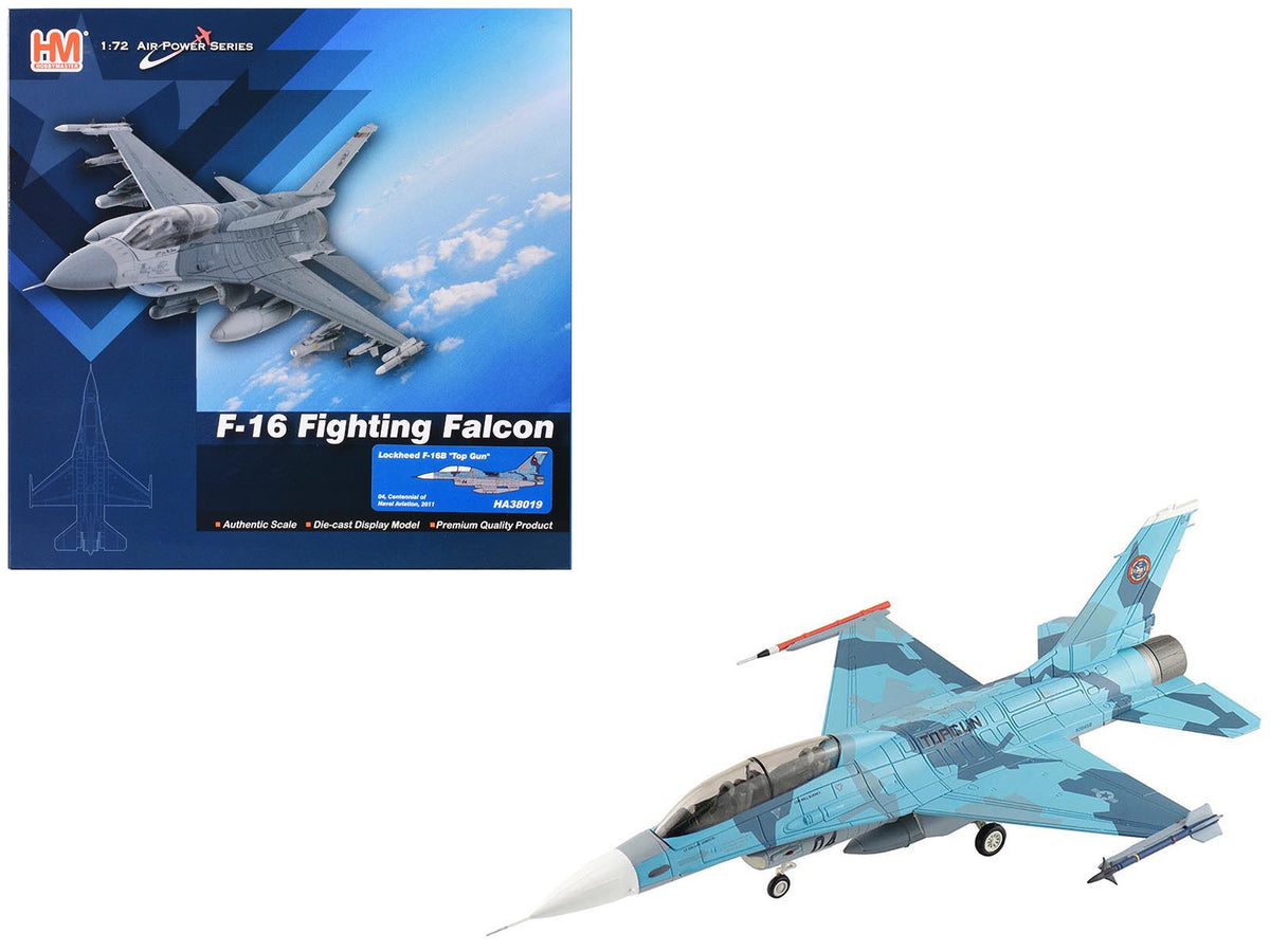 Rapid Vehicles Lockheed F-16B Fighting Falcon Fighter Aircraft "Top Gun 04 Centennial of Naval...