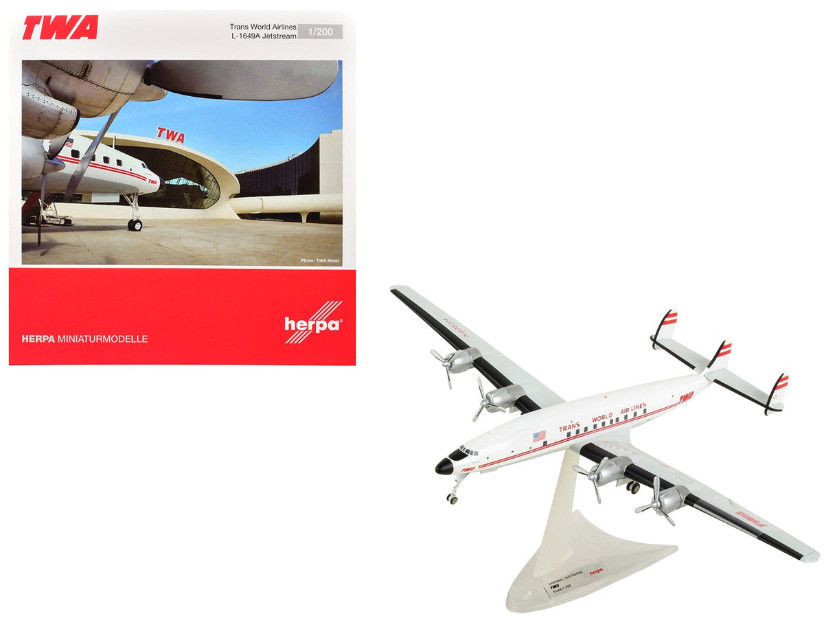 Rapid Vehicles Lockheed L-1649A Jetstream Commercial Aircraft "TWA (Trans World Airlines)"...