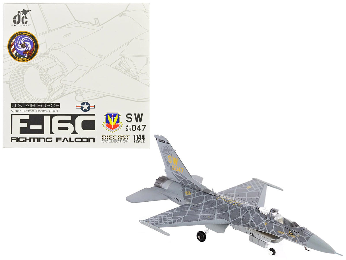 Rapid Vehicles Lockheed Martin F-16C Fighting Falcon Fighter Aircraft "Viper Demo Team" (2021)...