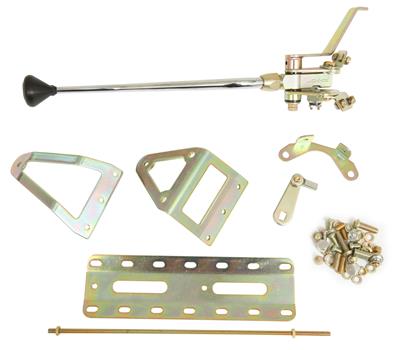 Lokar Case-Mount Automatic Transmission Shifters - CM350BNMB