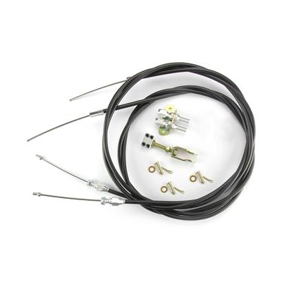 Lokar Floor Mount Emergency Brake Cables - EC80WU