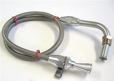 Lokar Hi-Tech Flexible Braided Stainless Transmission Dipsticks - TD30C4FMPAN3