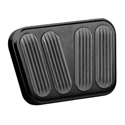 Lokar Midnight Series Pedal Pads - XBAG6076
