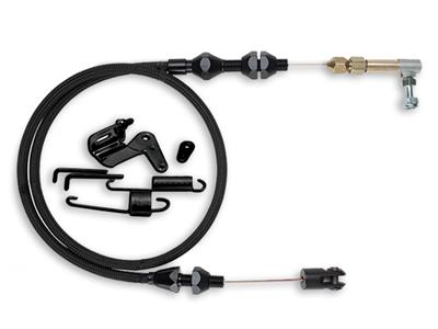 Lokar Midnight Series Duo-Pak Throttle Cables - XDP1000HT