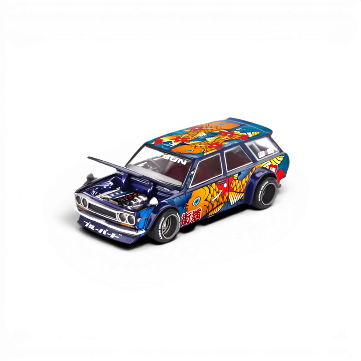 Mini GT x Kaido House Datsun 510 Wagon Koi V1 1:64