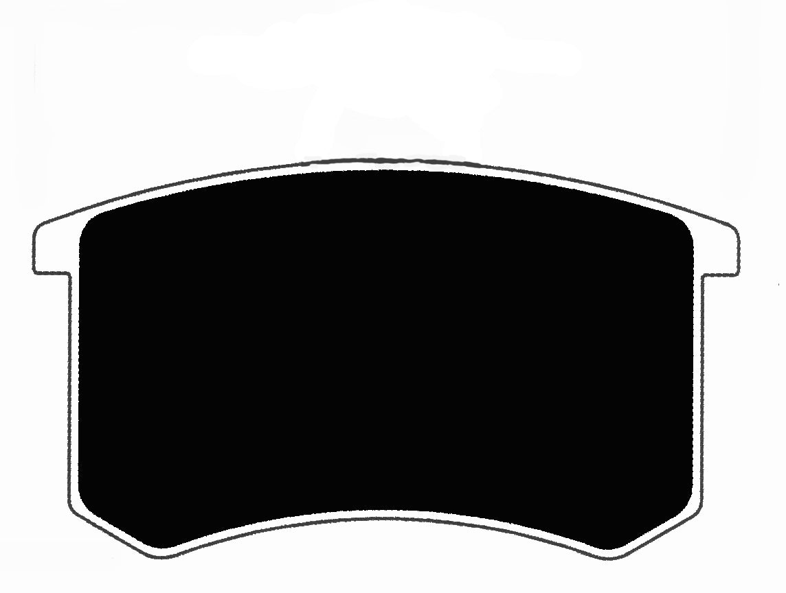Porterfield Brake Pads for 1984 LOTUS ESPRIT ATE Caliper