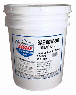 Lucas Heavy-Duty Plus Gear Oil - 10066