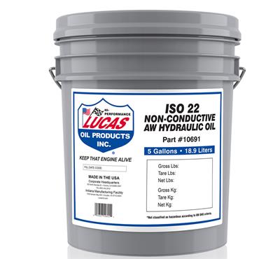 Lucas ISO 22 Non-Conductive Anti-Wear Hydraulic Oil - 10691
