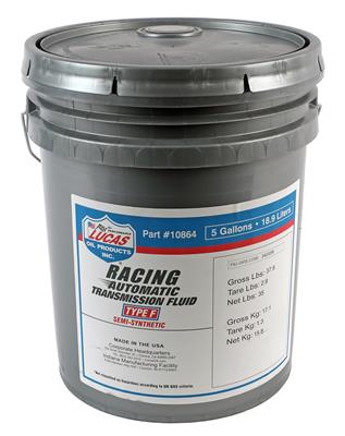 Lucas Semi-Synthetic Racing Type F Automatic Transmission Fluid - 10864