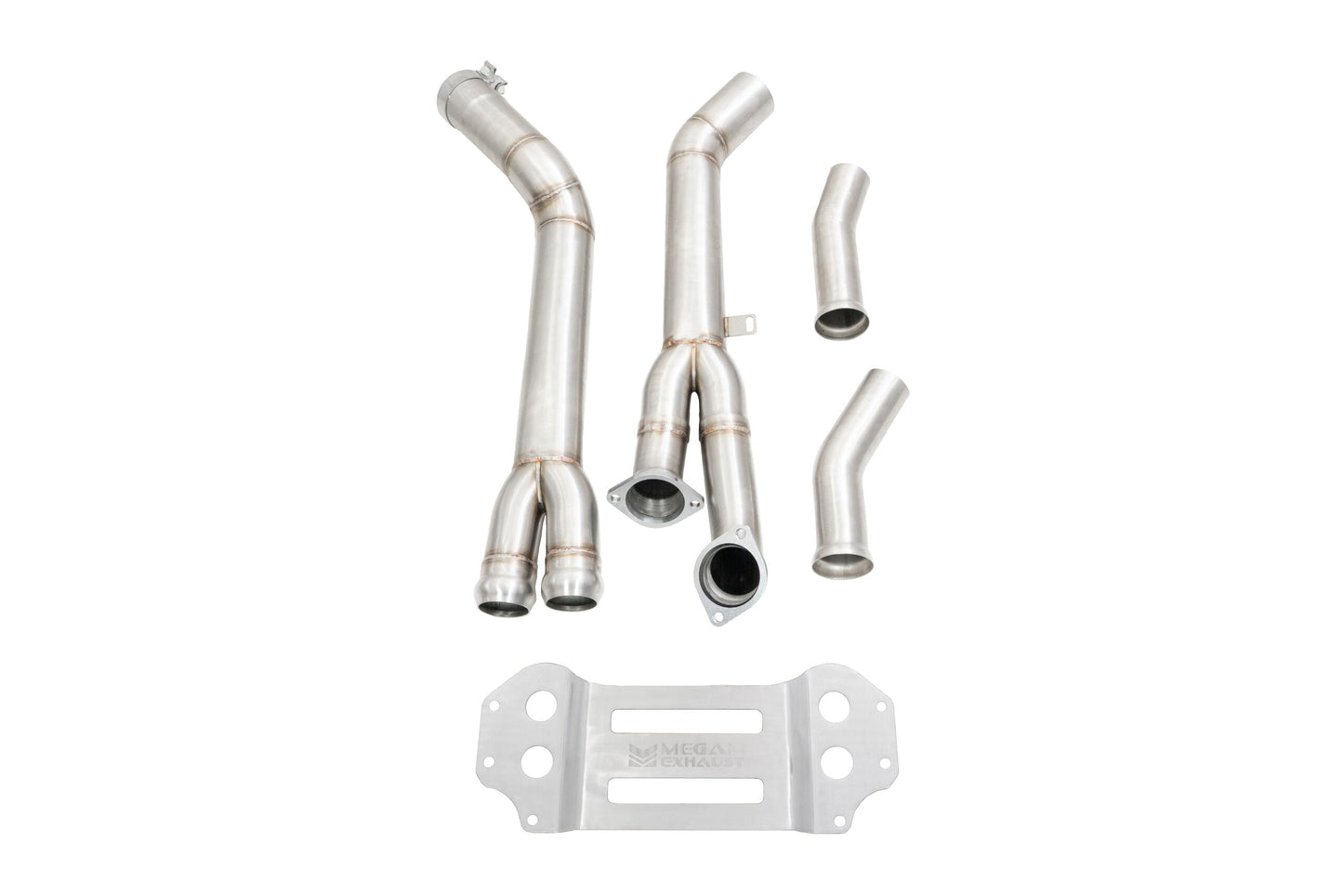 Megan Racing Midpipe Cut N Clamp for BMW M3 G80 2021+ T 304 Stainless Steel LW-MIDPIPE-BG80