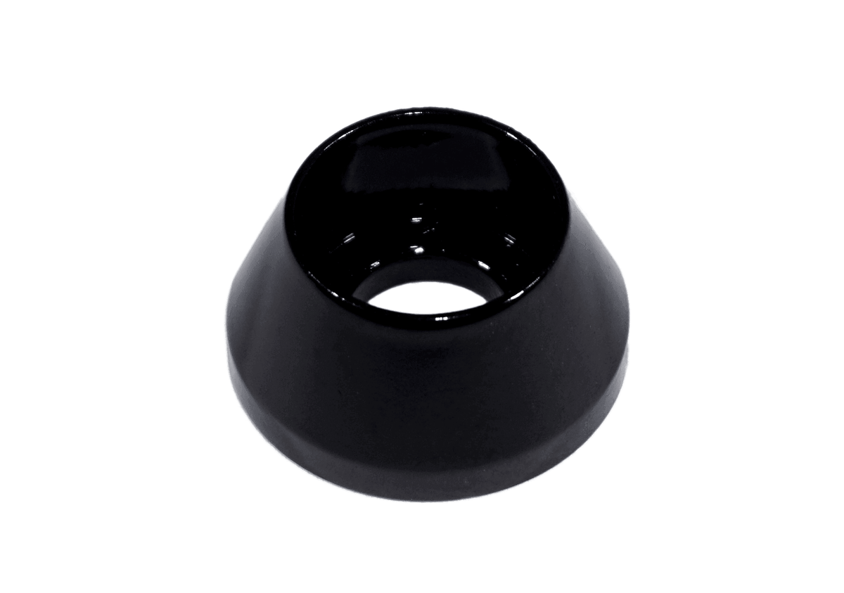 ZSPEC M6 Angled Cup Finish Washers for SHSC Socket-Cap Fasteners, Billet, 10-Pack