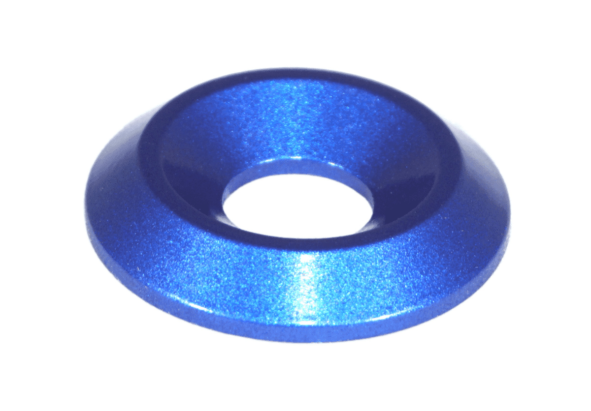 ZSPEC M6 Billet Dress Up Fender-Finish Washers for FHSC Fasteners, Billet, 10-Pack