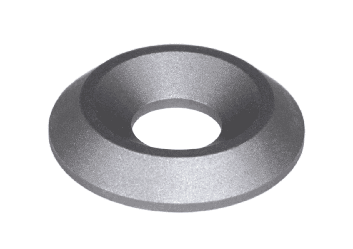 ZSPEC M6 Billet Dress Up Fender-Finish Washers for FHSC Fasteners, Billet, 10-Pack
