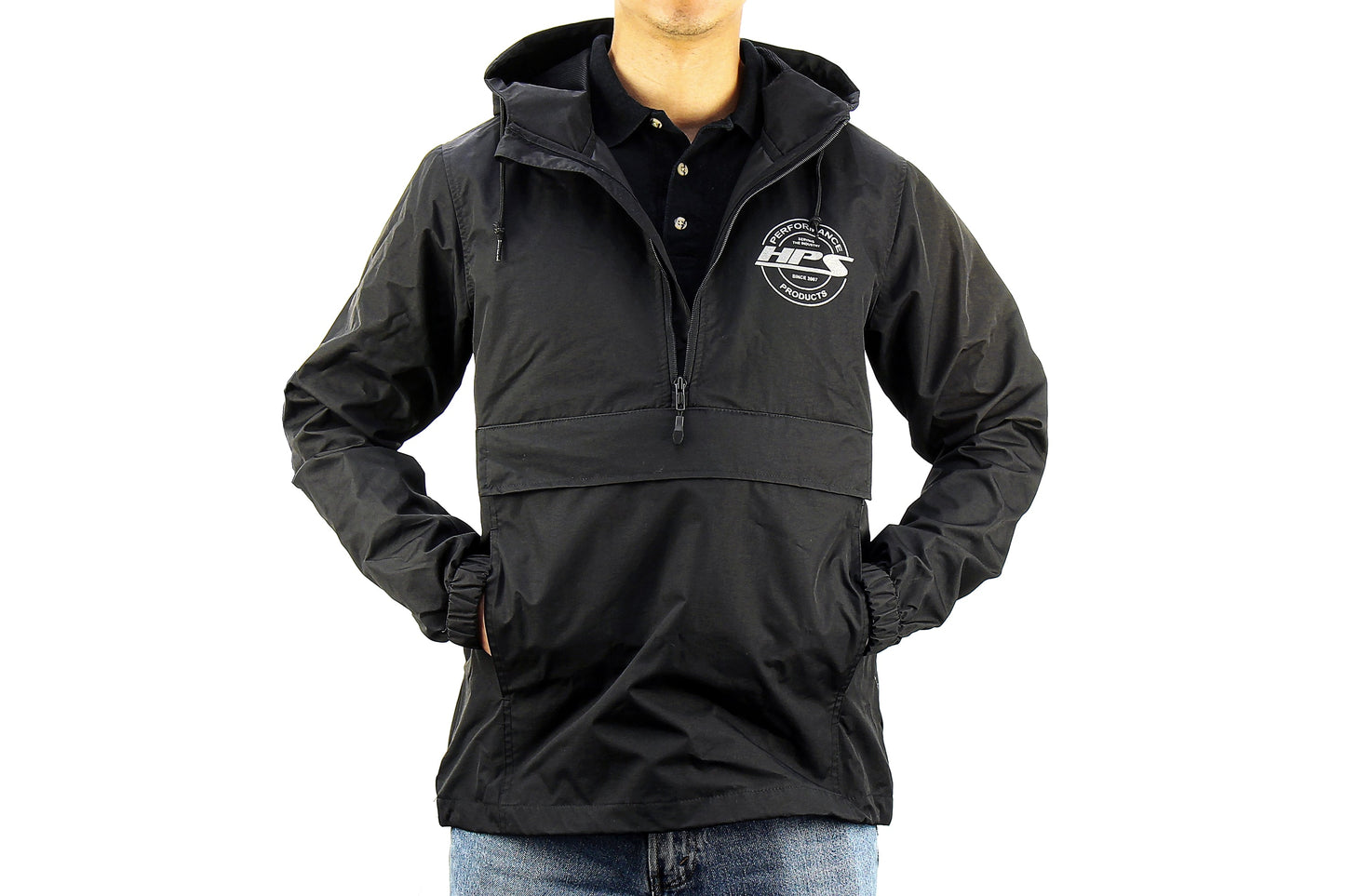 HPS Performance Products Black Anorak Jacket