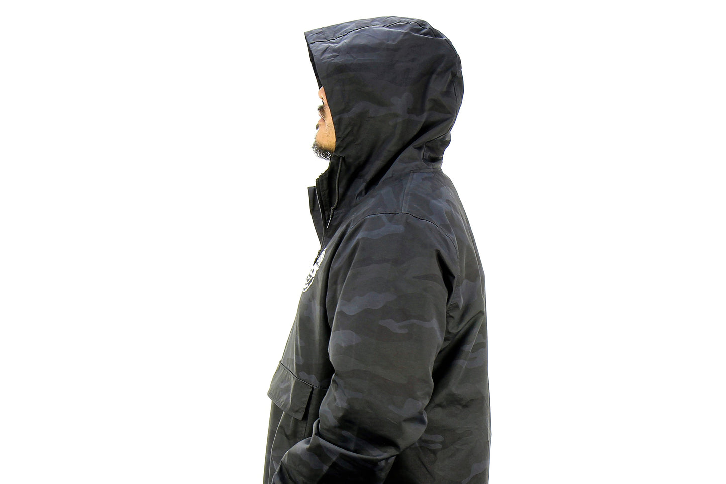 HPS Performance Products Black Camo Anorak Jacket