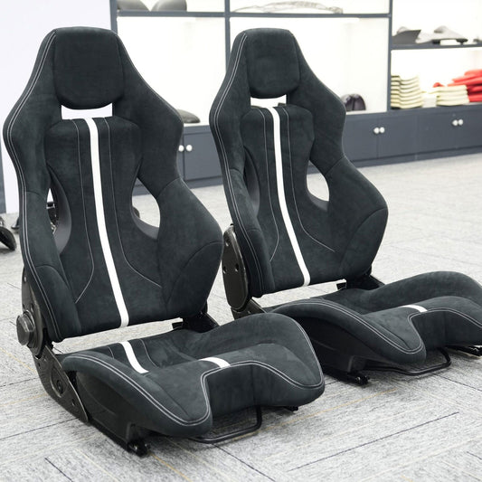 Alcantara Dry Carbon Fiber Racing Seats for Ferrari F430 488 458 F8 F12 SF90 296