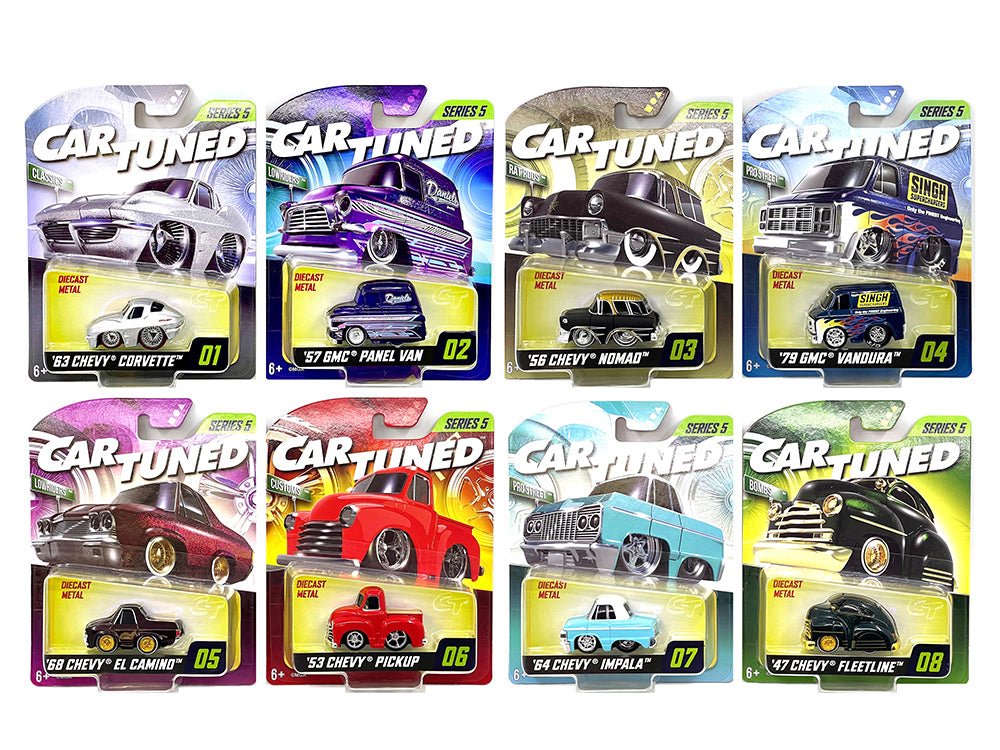 Rapid Vehicles "Mainline" 2025 Series 5 Set of 8 Pieces Diecast Model Cars by CarTuned  free...