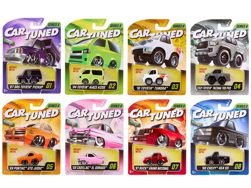 Rapid Vehicles "Mainline" 2025 Series 6 Set of 8 Pieces Diecast Model Cars by CarTuned  free...