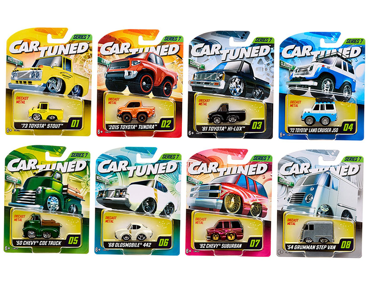Rapid Vehicles "Mainline" 2025 Series 7 Set of 8 Pieces Diecast Model Cars by CarTuned  free...