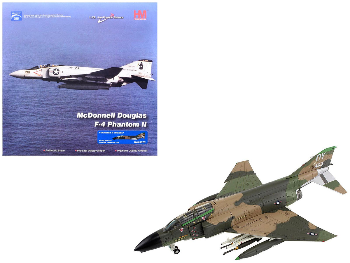 Rapid Vehicles McDonnell Douglas F-4D Phantom II Fighter-Bomber Aircraft "66-7463 MiG Killer...
