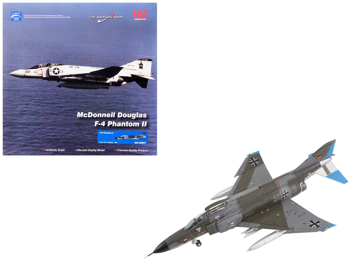 Rapid Vehicles McDonnell Douglas F-4F Phantom II Fighter-Bomber Aircraft "Jagdgeschwader 74 (JG...