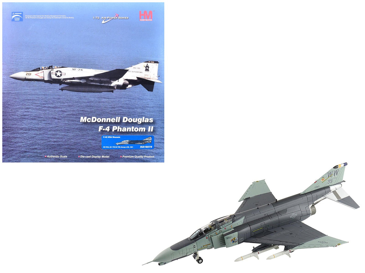 Rapid Vehicles McDonnell Douglas F-4G Phantom II Fighter-Bomber Aircraft "Wild Weasels 69-7253...