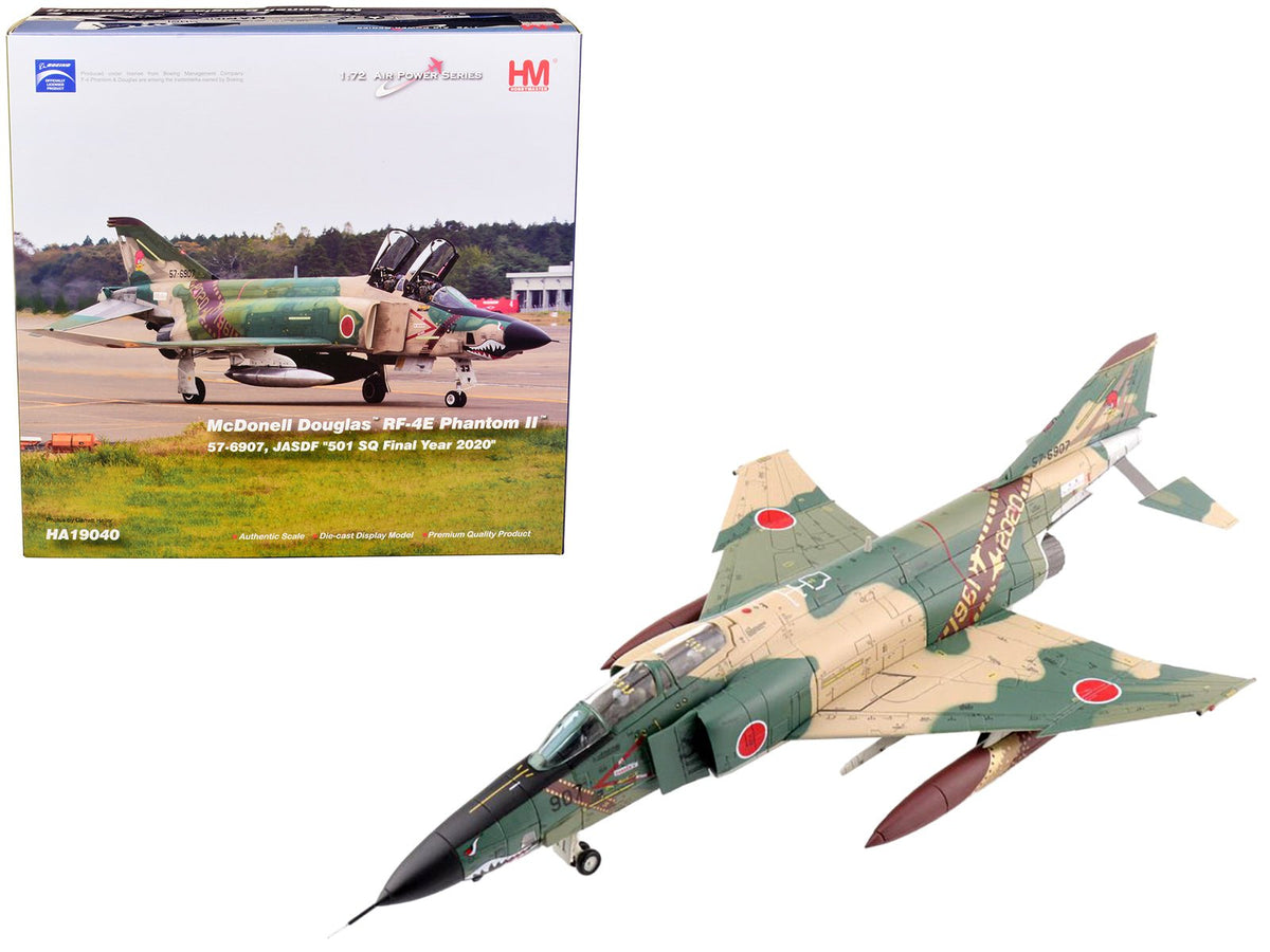 Rapid Vehicles McDonnell Douglas RF-4E Phantom II Fighter Aircraft 57-6907 JASDF "501 SQ Final...