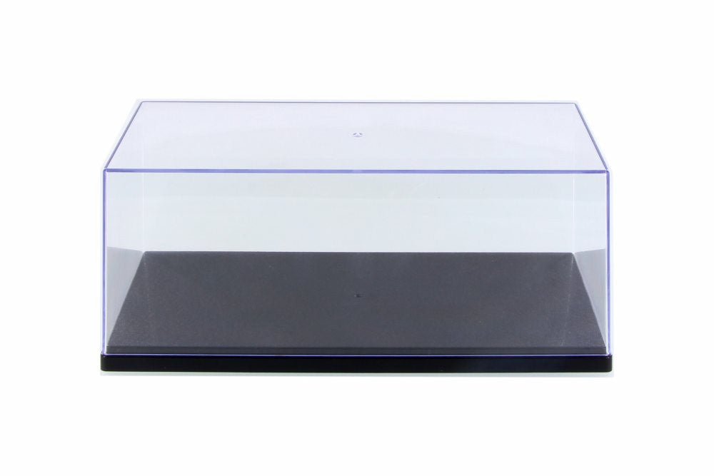 Showcasts Acrylic Display Case (w/ 3 Background Designs) with Black Plastic Base 1:18