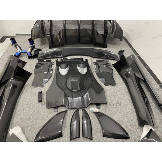 McLaren 570S/600LT | Phoenyx Design Carbon Fiber 600LT Conversion Rear Engine Deck Lid