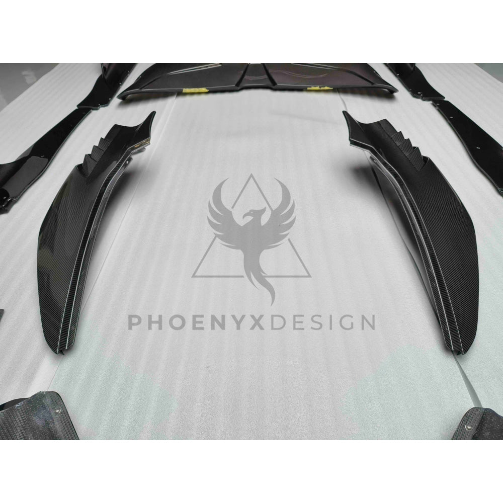 McLaren 720S/750S/765LT | Phoenyx Design Carbon Fiber Louvred Front Fenders
