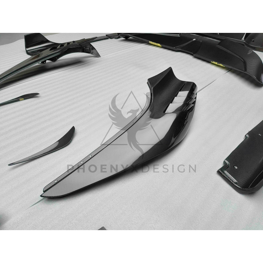 McLaren 720S/750S/765LT | Phoenyx Design Carbon Fiber Louvred Front Fenders