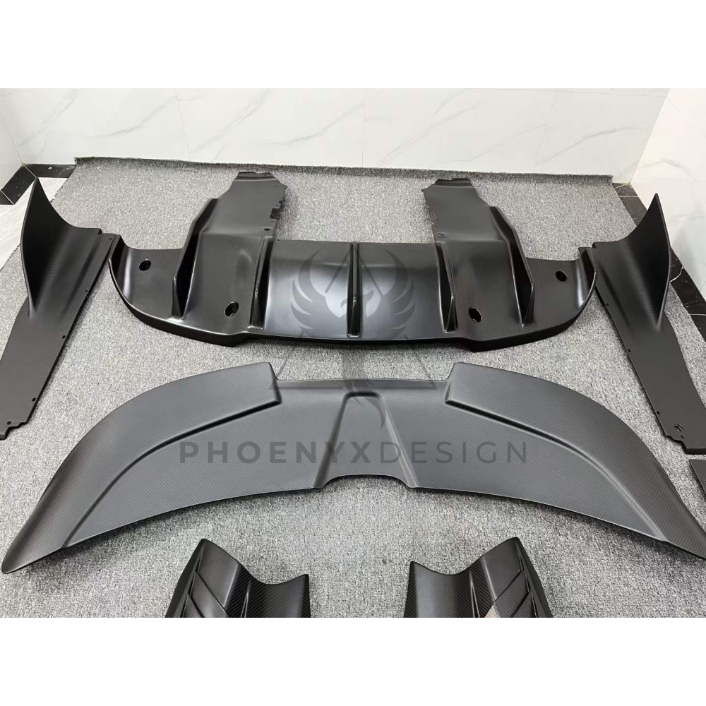 McLaren 720S | Phoenyx Design Carbon Fiber Rear Diffuser