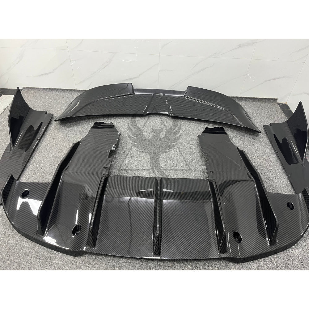 McLaren 720S | Phoenyx Design Carbon Fiber Rear Diffuser