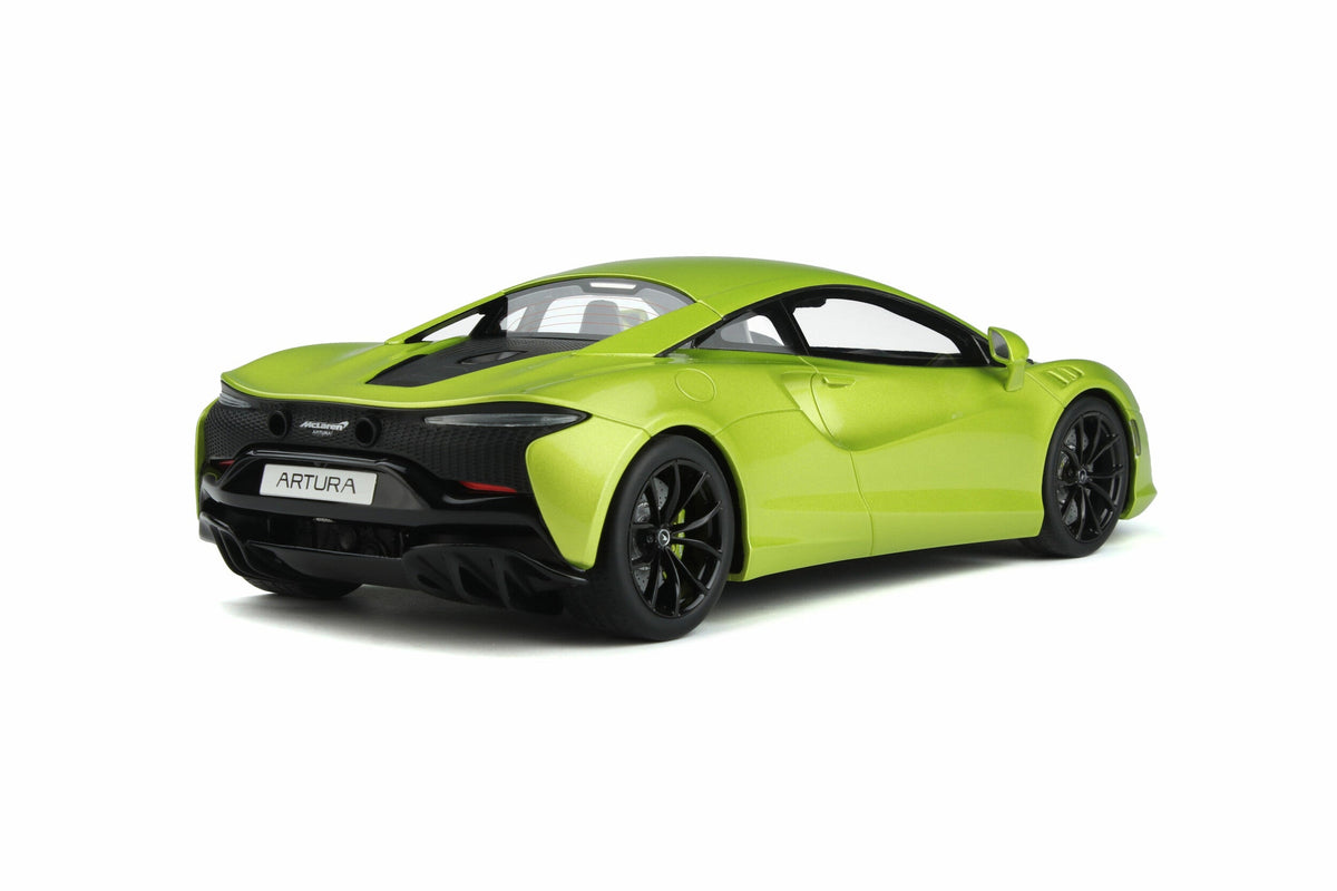 STM Diecast GT Spirit 2021 Mclaren Artura Flux Green Metallic 1:18 LIMITED, Resin - View 2