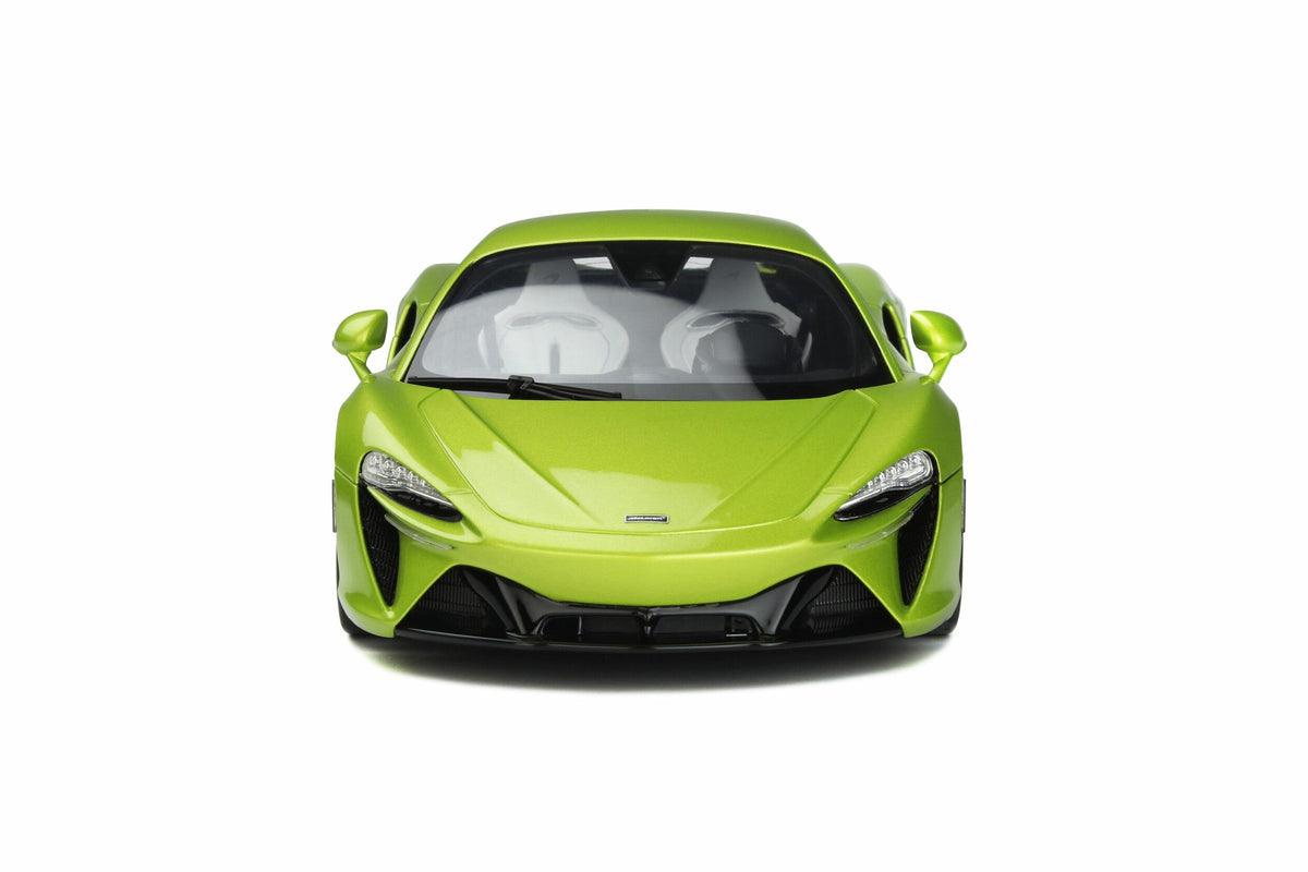 STM Diecast GT Spirit 2021 Mclaren Artura Flux Green Metallic 1:18 LIMITED, Resin - View 5