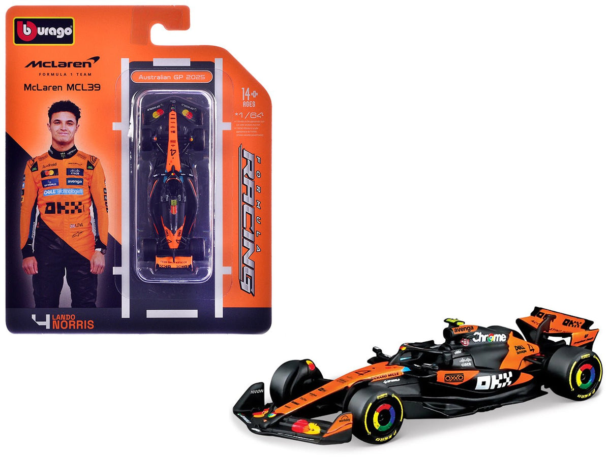 Rapid Vehicles McLaren MCL39 #4 Lando Norris Winner Formula One F1 "Australian GP" (2025)...