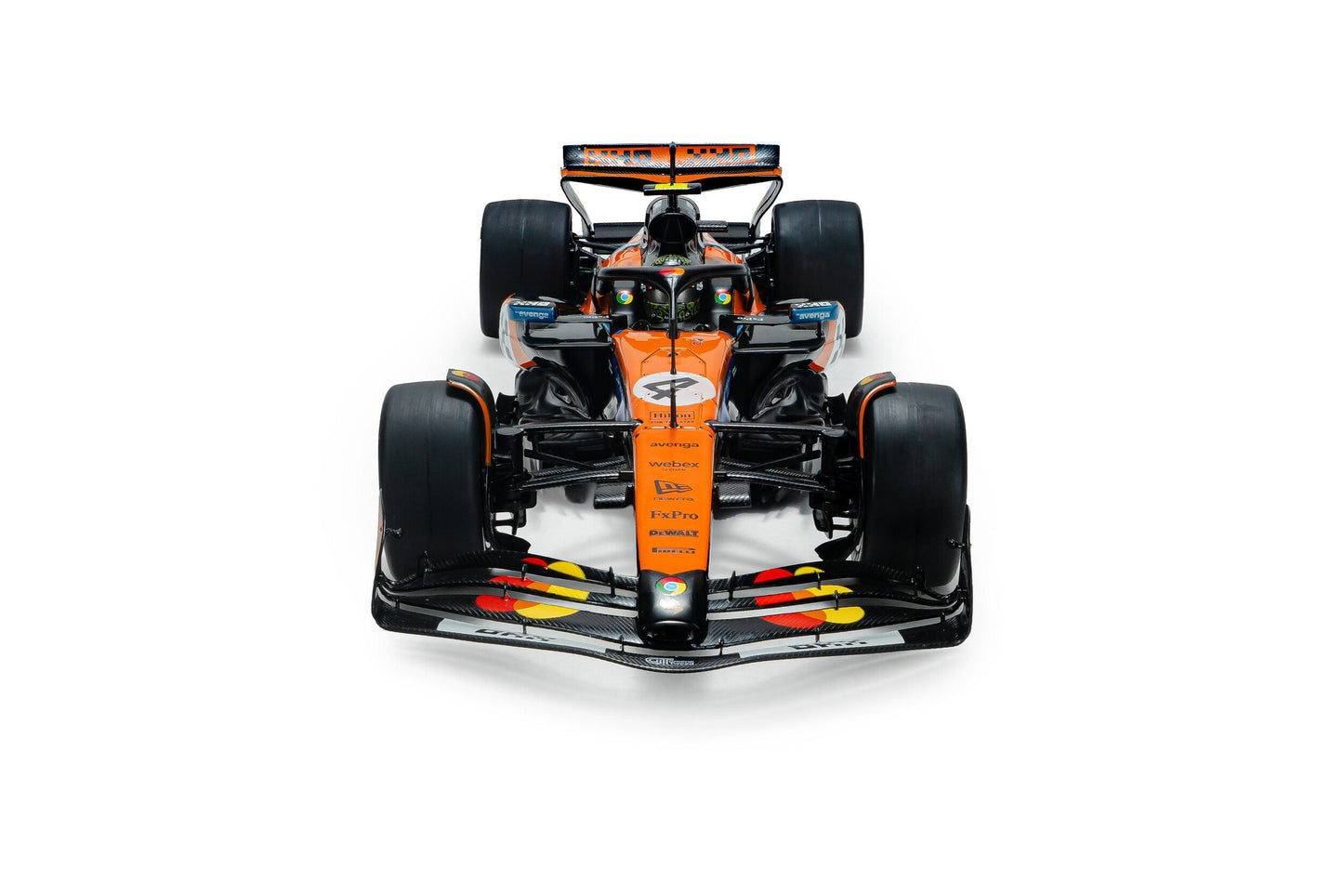 Solido Mclaren F1 Team MCL39 Orange #4 L. Norris Winner Monaco GP 2025 1:18