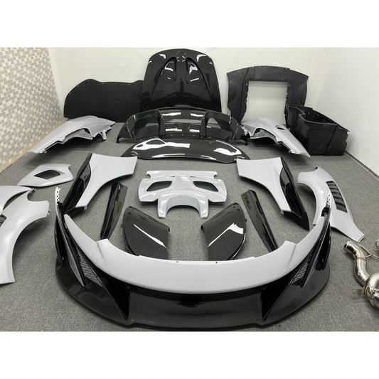 McLaren MP4-12C/650S/675LT | Phoenyx Design Carbon Fiber 675LT Conversion Body Kit