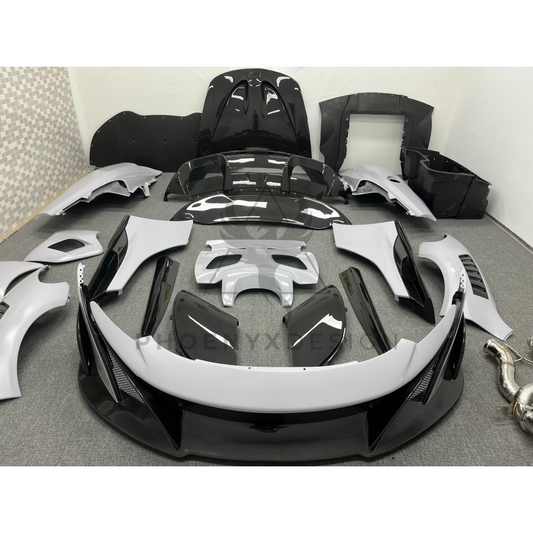 McLaren MP4-12C/650S/675LT | Phoenyx Design Carbon Fiber 675LT Conversion Rear Bumper