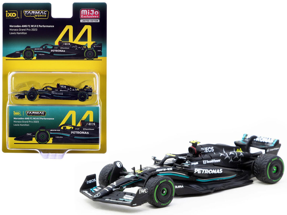 Rapid Vehicles Mercedes-AMG F1 W14 E Performance #44 Lewis Hamilton Formula One F1 "Monaco GP"...