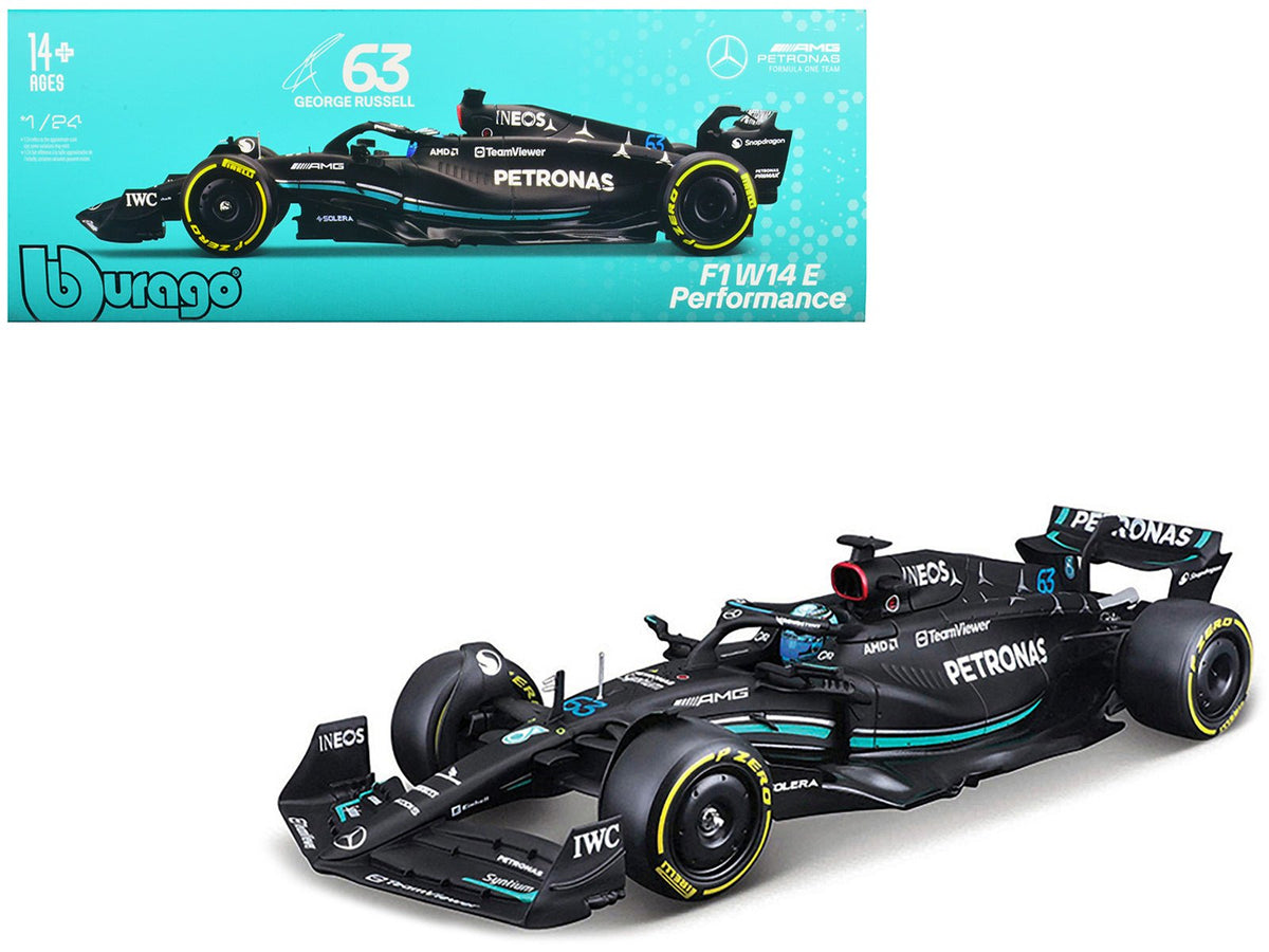 Rapid Vehicles Mercedes-AMG F1 W14 E Performance #63 George Russell "Petronas" Formula One F1...