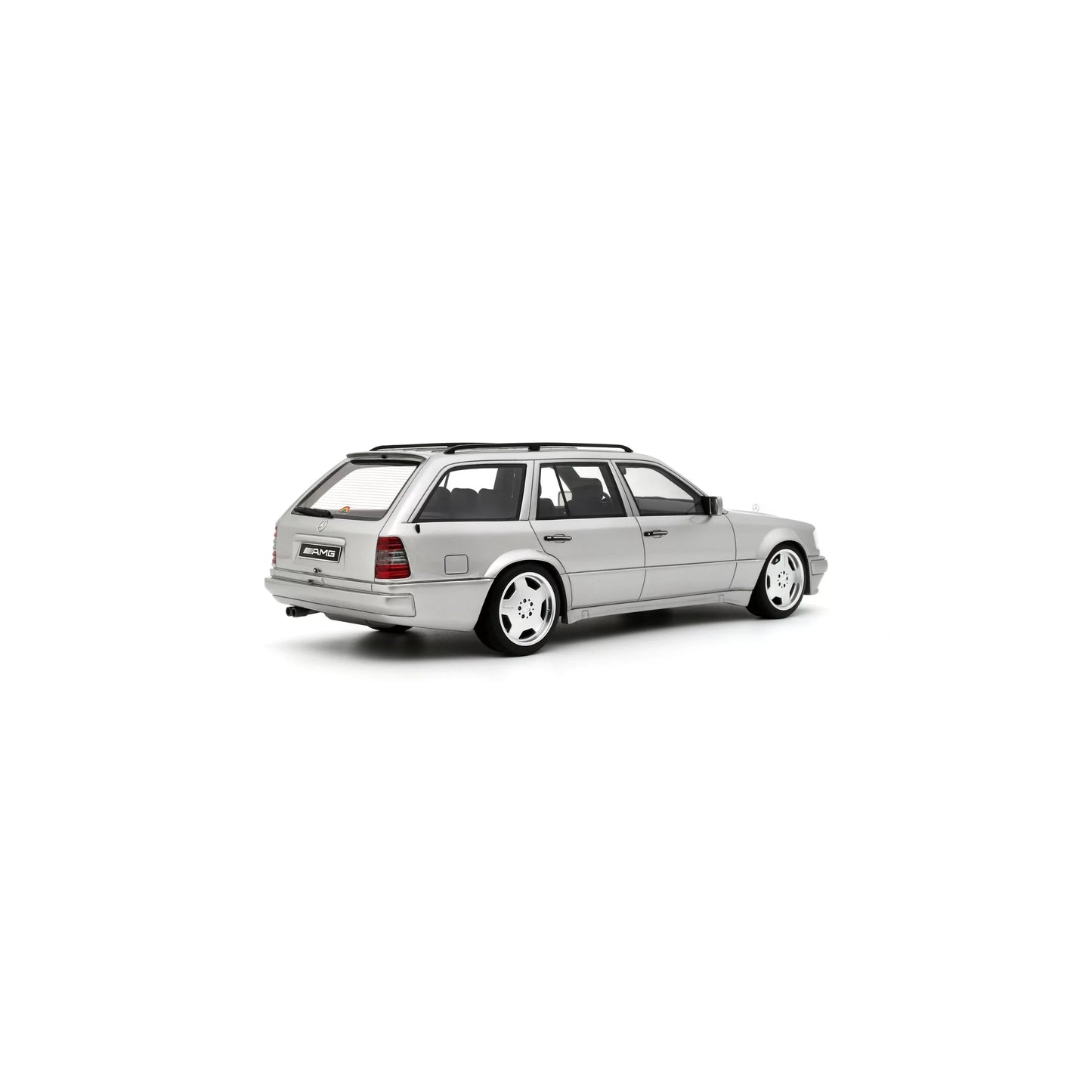 Otto 1996 Mercedes-Benz 70TE AMG W124 Wagon Brilliant Silver 744 1:18