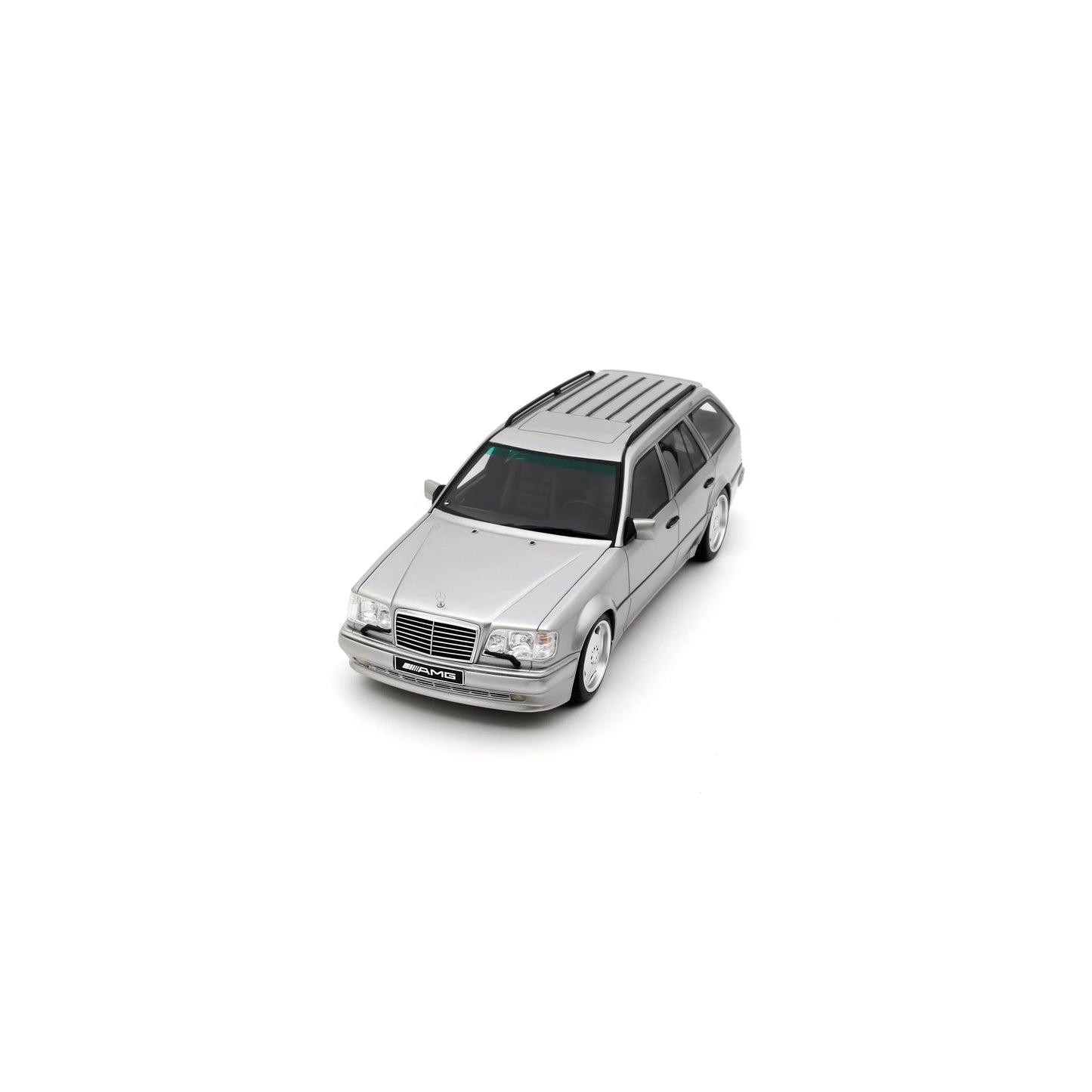 Otto 1996 Mercedes-Benz 70TE AMG W124 Wagon Brilliant Silver 744 1:18