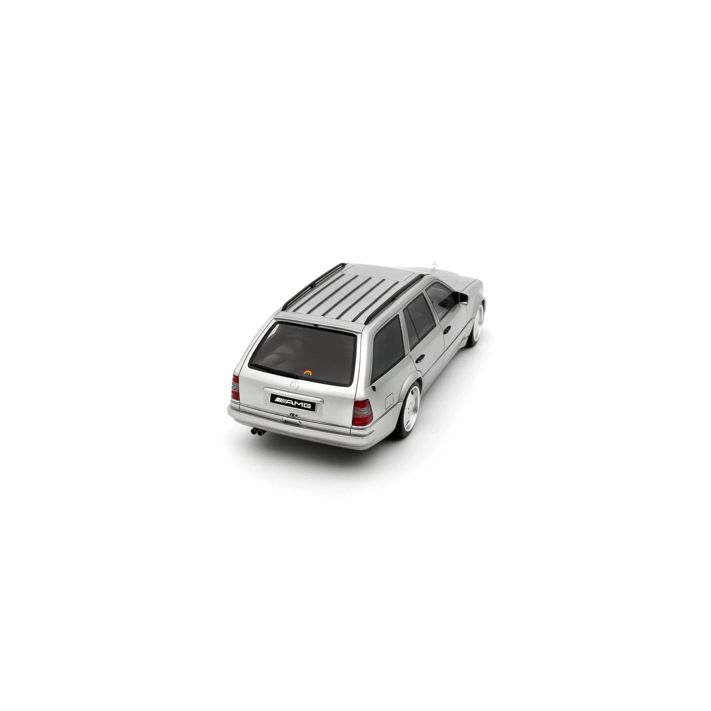 Otto 1996 Mercedes-Benz 70TE AMG W124 Wagon Brilliant Silver 744 1:18