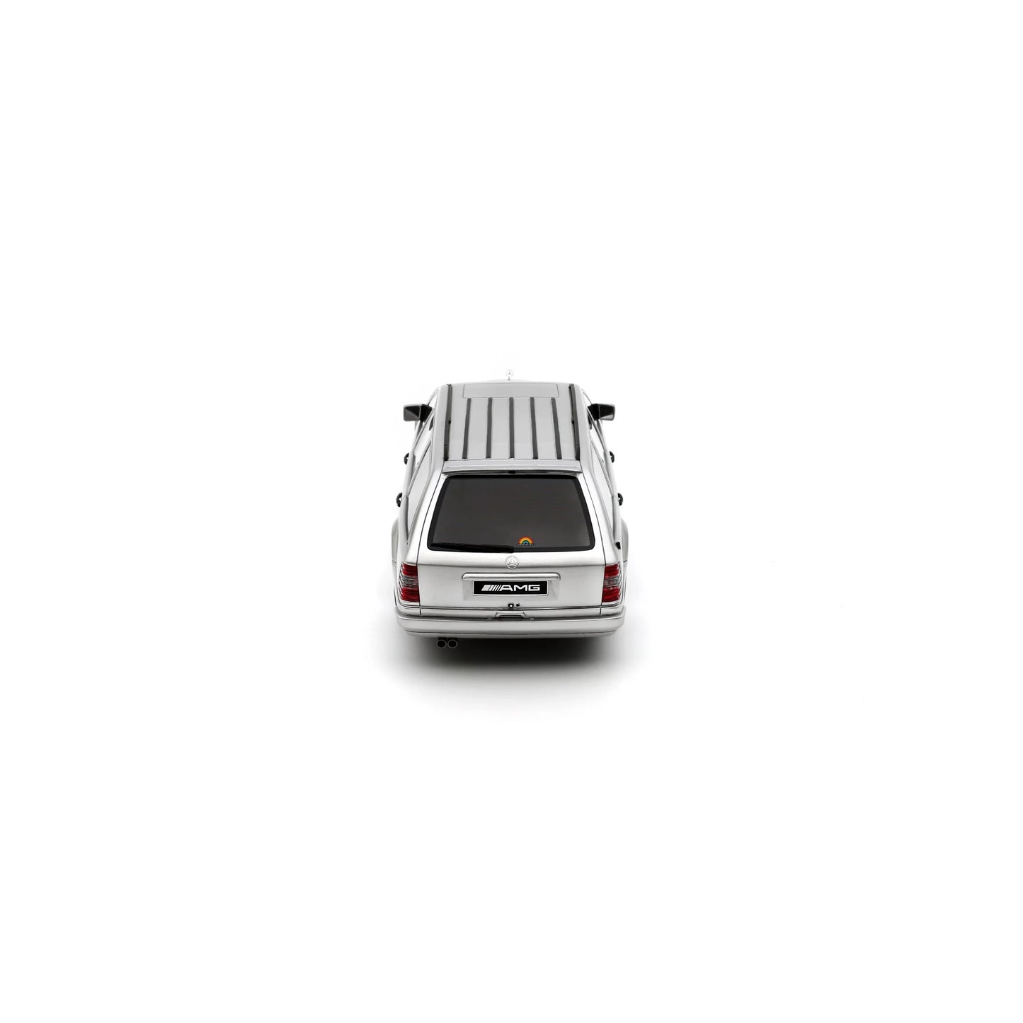 Otto 1996 Mercedes-Benz 70TE AMG W124 Wagon Brilliant Silver 744 1:18 *Defect*