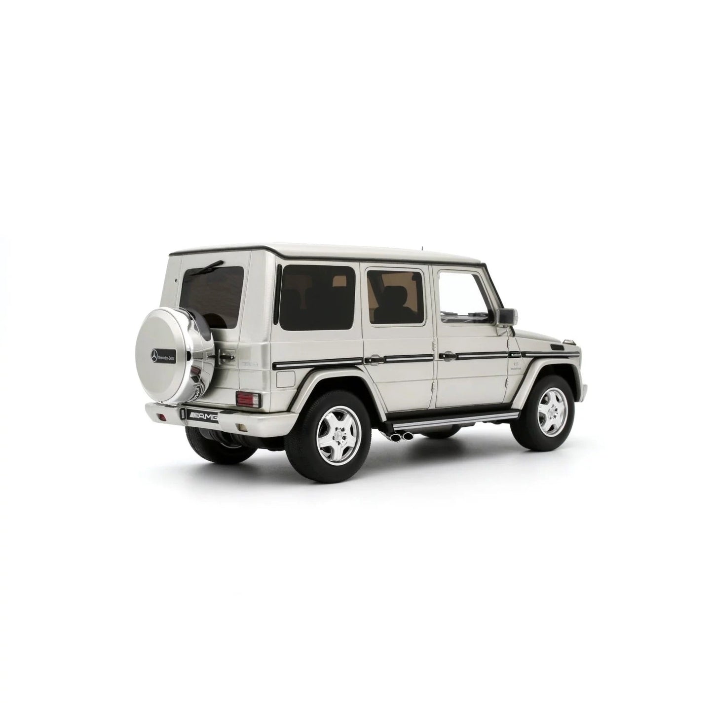 Otto Mercedes-Benz 2003 G-Class G55 AMG (W463) Iridium Silver 1:18
