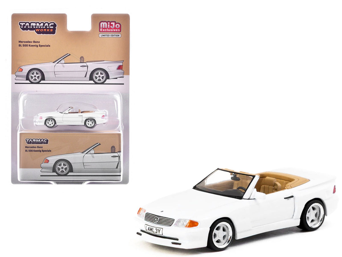 Rapid Vehicles Mercedes-Benz SL 500 Koenig Specials Convertible White "Global64" Series 1/64...