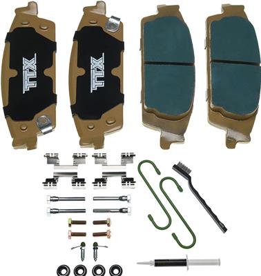 Mevotech TTX SuperMet Brake Pads - TXBSM1707