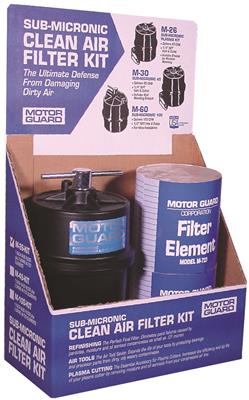 Motor Guard Sub-Micronic Clean Air Filter Kits - M100KIT
